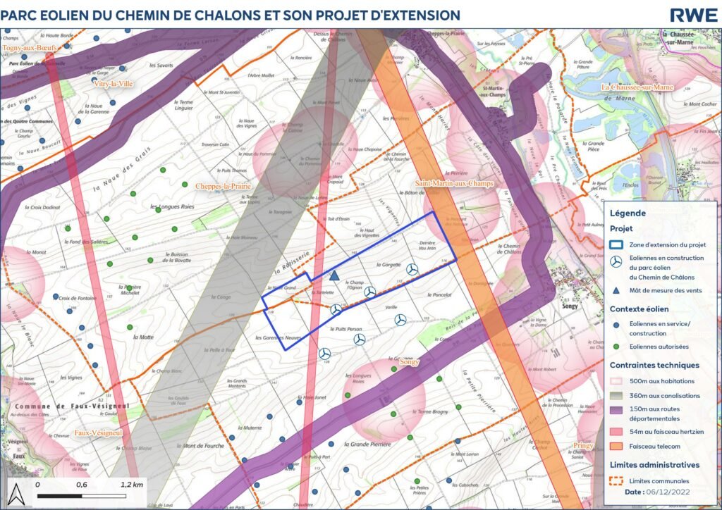 Carte des enjeux