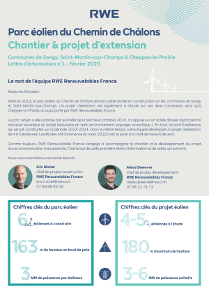 Lettre n°1